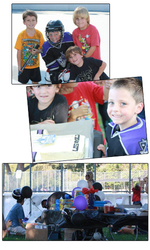 Burbank Roller Hockey Birthday Partie Burbank Roller Hockey Birthday Parties
